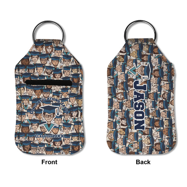Graduating Students Sanitizer Holder Keychain - Small APPROVAL (Flat)