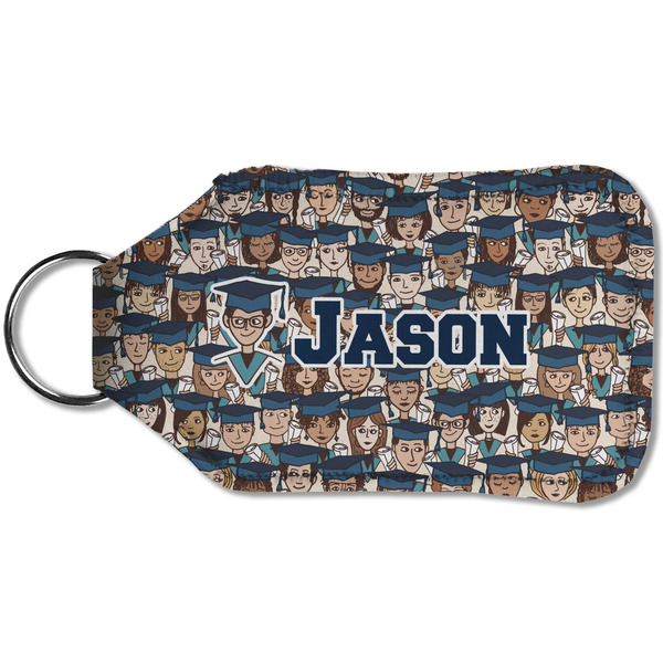 Graduating Students Sanitizer Holder Keychain - Small (Back)