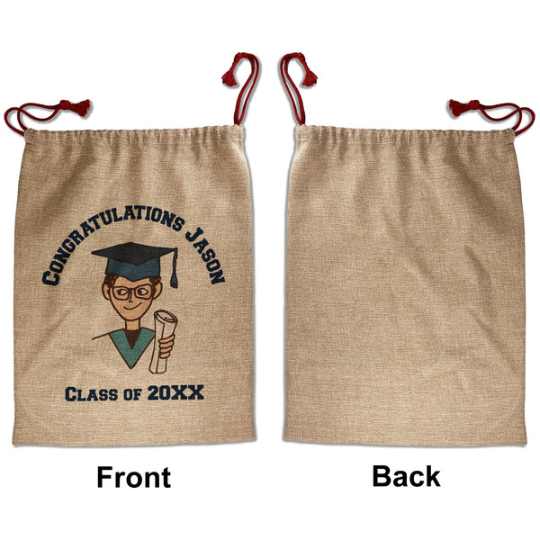 Graduating Students Santa Bag - Approval - Front