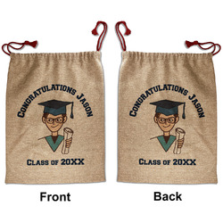 Graduating Students Santa Sack - Front & Back (Personalized)