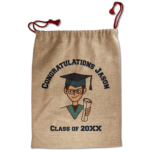 Custom Graduating Students Santa Sack - Front (Personalized)