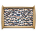 Graduating Students Natural Wooden Tray - Small (Personalized)