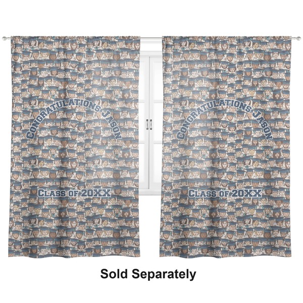 Graduating Students Sheer Curtains