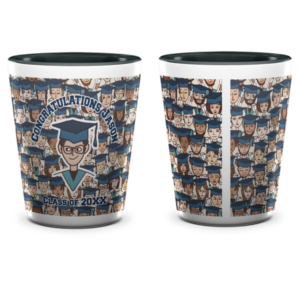 Graduating Students Shot Glass - Two Tone - APPROVAL