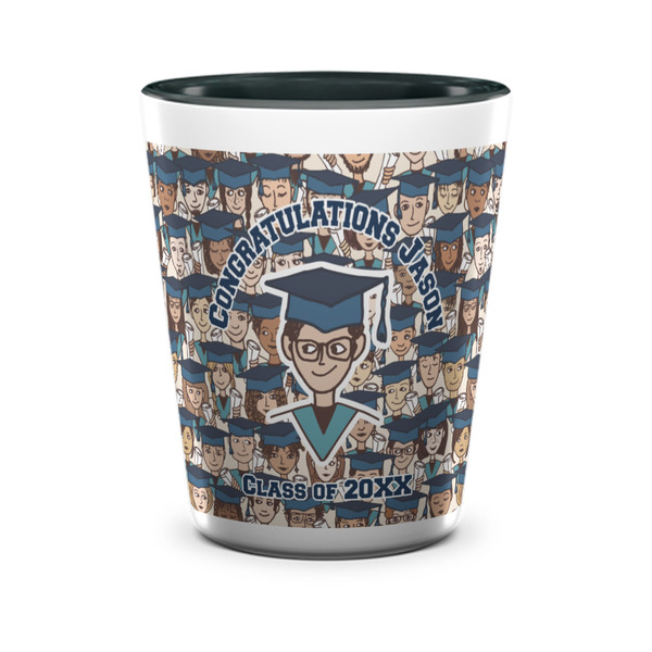 Graduating Students Shot Glass - Two Tone - FRONT