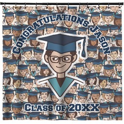 Graduating Students Shower Curtain - Custom Size (Personalized)