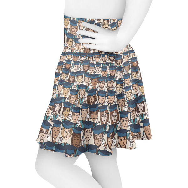 Graduating Students Skater Skirt - Side