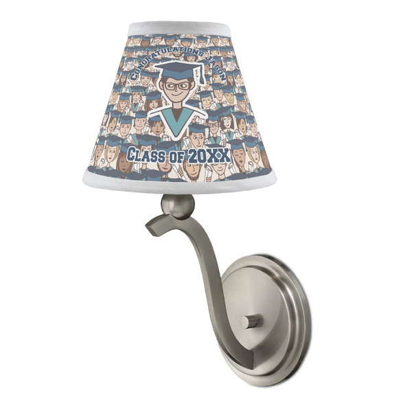 Graduating Students Small Chandelier Lamp - LIFESTYLE (on wall lamp)