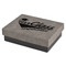 Graduating Students Small Engraved Gift Box with Leather Lid - Front/Main