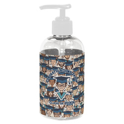 Graduating Students Plastic Soap / Lotion Dispenser (8 oz - Small - White) (Personalized)