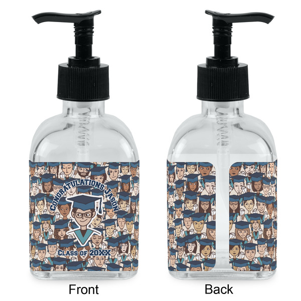 Graduating Students Glass Soap/Lotion Dispenser - Approval
