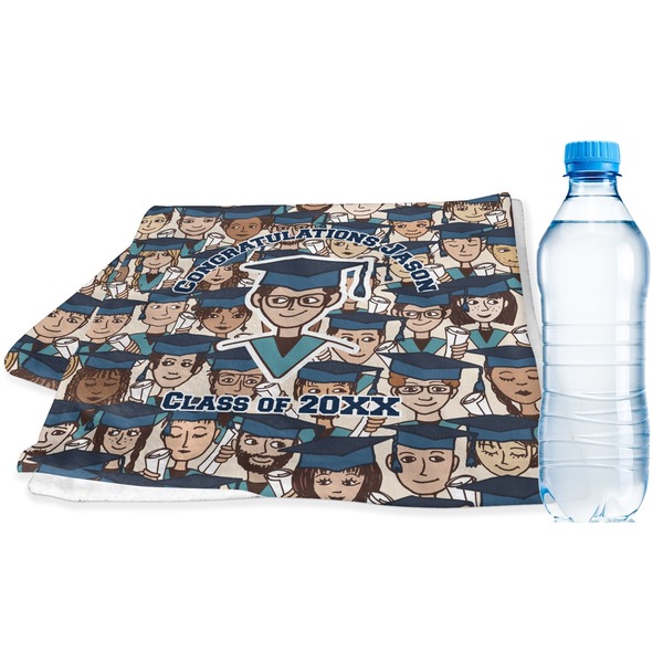 Custom Graduating Students Sports & Fitness Towel (Personalized)