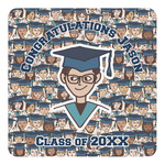 Graduating Students Square Decal - Large (Personalized)