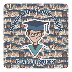 Graduating Students Square Decal (Personalized)