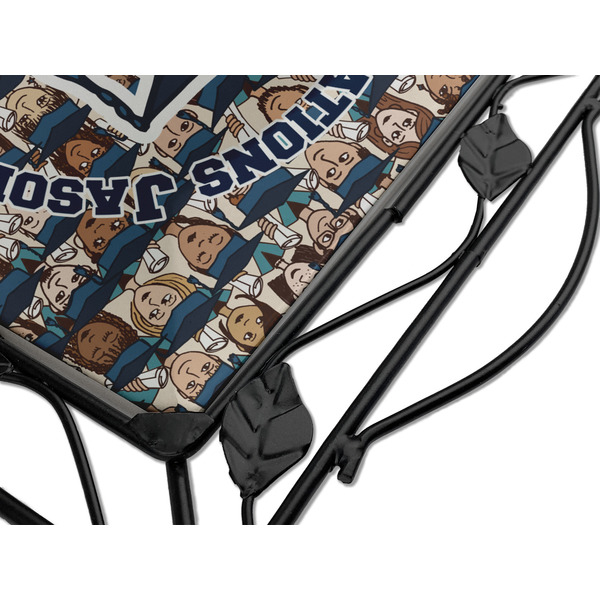 Graduating Students Square Trivet - Detail