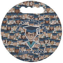 Graduating Students Stadium Cushion (Round) (Personalized)