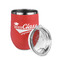 Graduating Students Stainless Wine Tumblers - Coral - Double Sided - Alt View