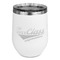 Graduating Students Stainless Wine Tumblers - White - Single Sided - Front