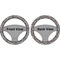 Graduating Students Steering Wheel Cover- Front and Back