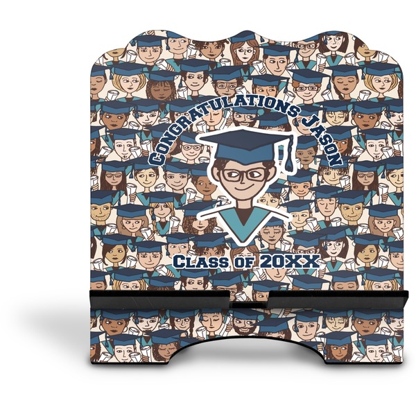 Graduating Students Stylized Tablet Stand - Front without iPad