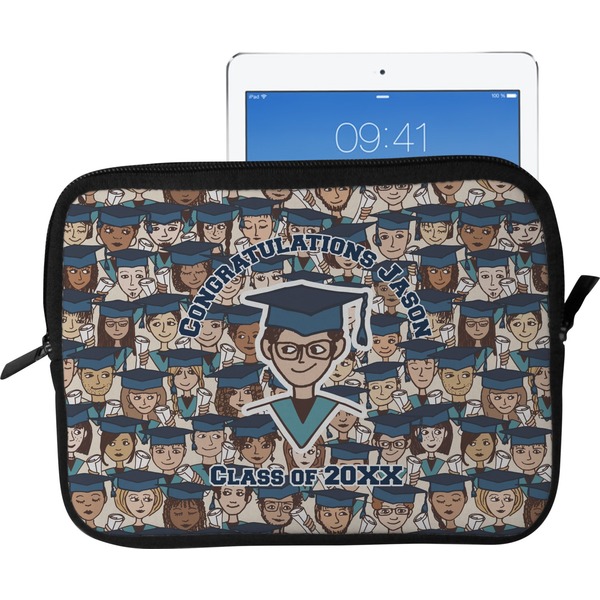 Custom Graduating Students Tablet Case / Sleeve - Large (Personalized)