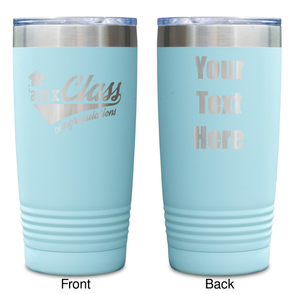 Graduating Students Teal Polar Camel Tumbler - 20oz -Double Sided - Approval