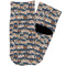 Graduating Students Toddler Ankle Socks - Single Pair - Front and Back