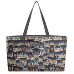 Graduating Students Beach Totes Bag - w/ Black Handles (Personalized)