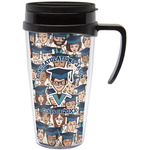 Graduating Students Acrylic Travel Mug with Handle (Personalized)