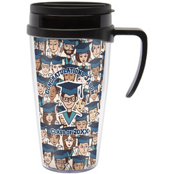Graduating Students Acrylic Travel Mug with Handle (Personalized)