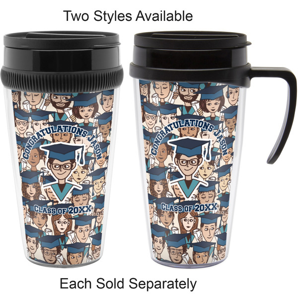 Graduating Students Travel Mugs - with & without Handle