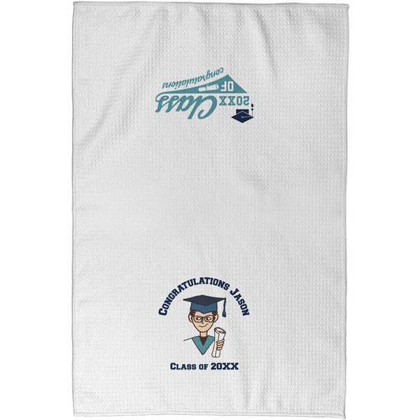 Graduating Students Waffle Towel - Partial Print - Approval Image