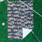 Graduating Students Waffle Weave Golf Towel - In Context