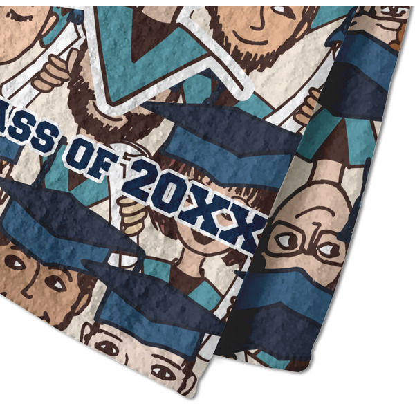 Graduating Students Waffle Weave Towel - Closeup of Material Image