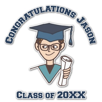 Graduating Students Graphic Decal - Custom Sizes (Personalized)
