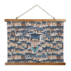 Graduating Students Wall Hanging Tapestry - Wide (Personalized)