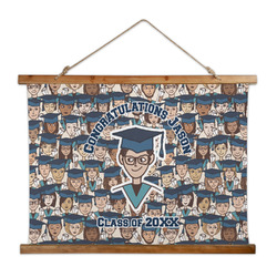 Graduating Students Wall Hanging Tapestry - Wide (Personalized)