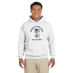 Graduating Students Hoodie - White (Personalized)