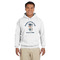 Graduating Students Hoodie - White (Personalized)