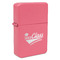 Graduating Students Windproof Lighters - Pink - Front/Main