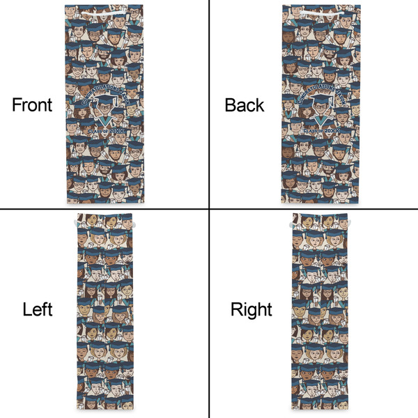 Graduating Students Wine Gift Bag - Matte - Approval