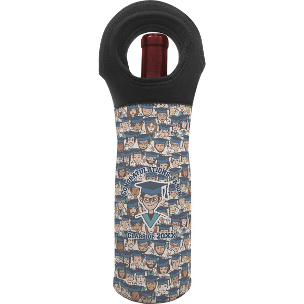 Custom Graduating Students Wine Tote Bag (Personalized)