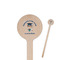 Graduating Students Round Wooden Stir Sticks (Personalized)