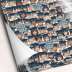 Graduating Students Wrapping Paper Sheets (Personalized)