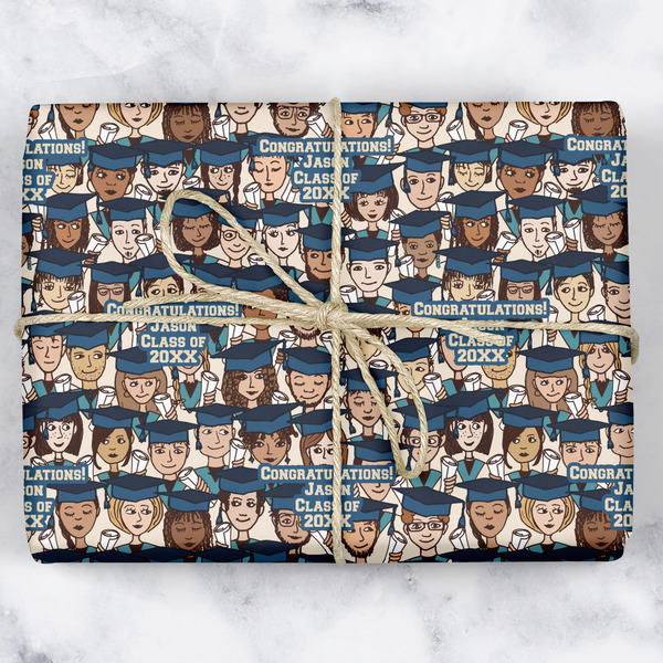 Custom Graduating Students Wrapping Paper (Personalized)