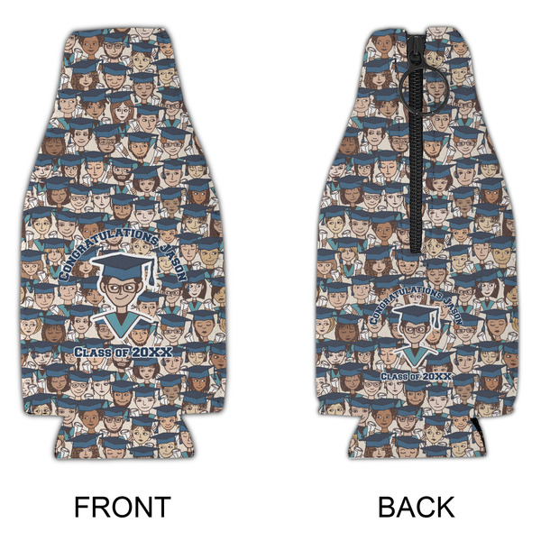 Graduating Students Zipper Bottle Cooler - APPROVAL