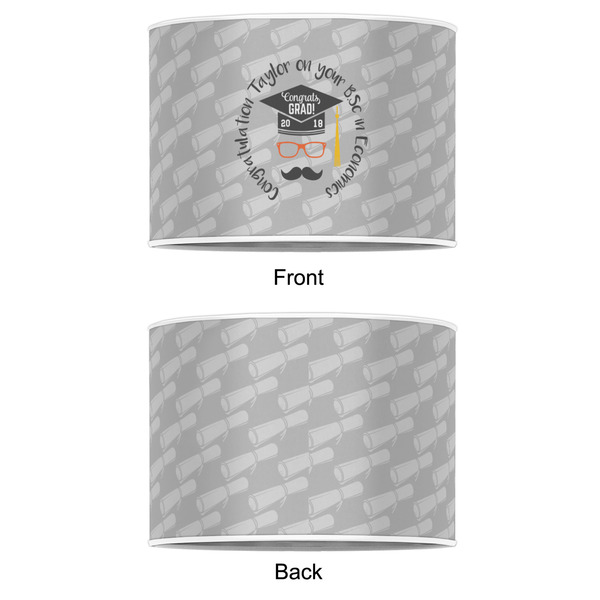 Hipster Graduate 12" Drum Lampshade - APPROVAL (Poly Film)