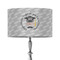 Hipster Graduate 12" Drum Lampshade - ON STAND (Fabric)