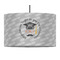 Hipster Graduate 12" Drum Pendant Lamp - Fabric (Personalized)