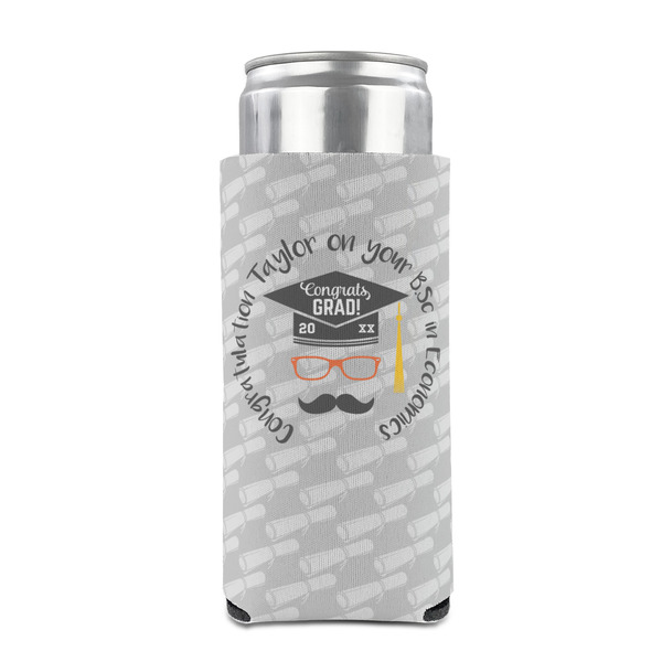 Hipster Graduate 12oz Tall Can Sleeve - FRONT (on can)